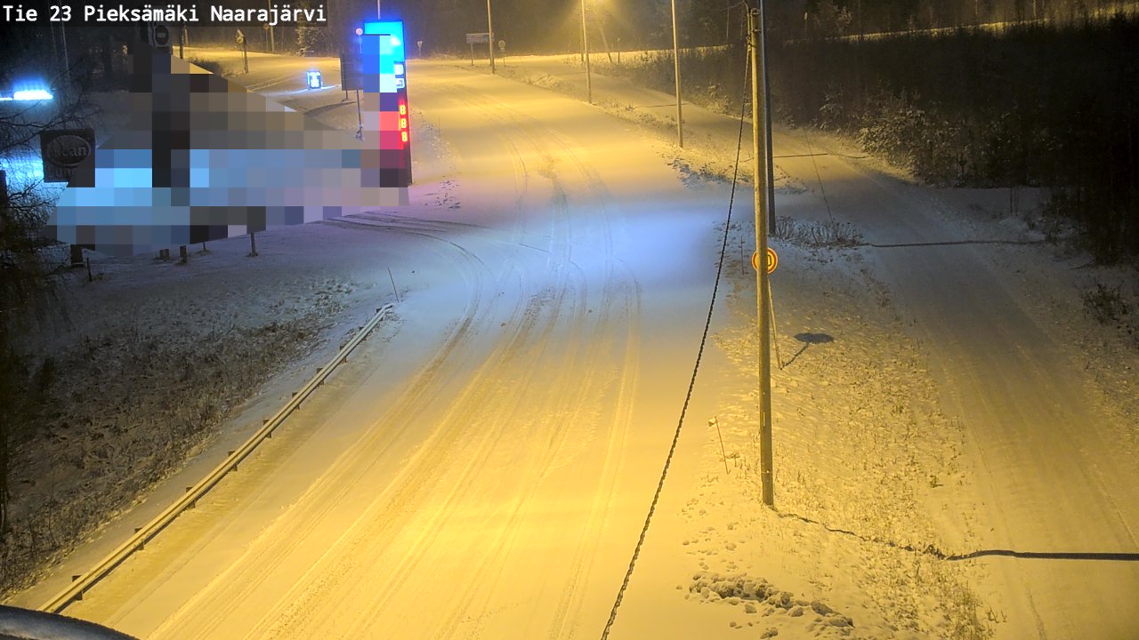 Kelikamerat Kuva Tie 23 Pieksämäki, Naarajärvi, Pieksämäki, Etelä-Savo