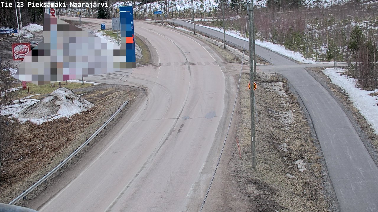 Kelikamerat Kuva Tie 23 Pieksämäki, Naarajärvi, Pieksämäki, Etelä-Savo