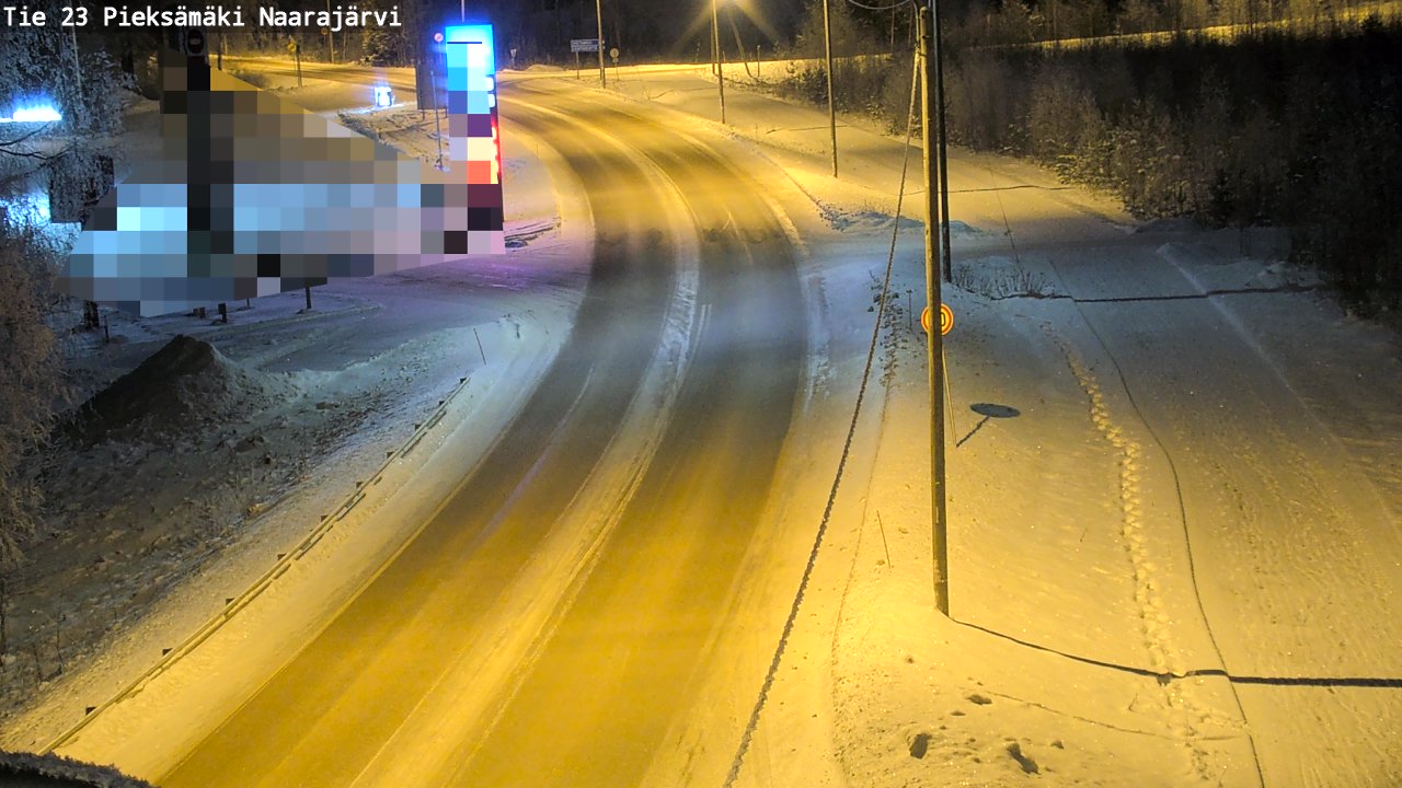 Kelikamerat Kuva Tie 23 Pieksämäki, Naarajärvi, Pieksämäki, Etelä-Savo