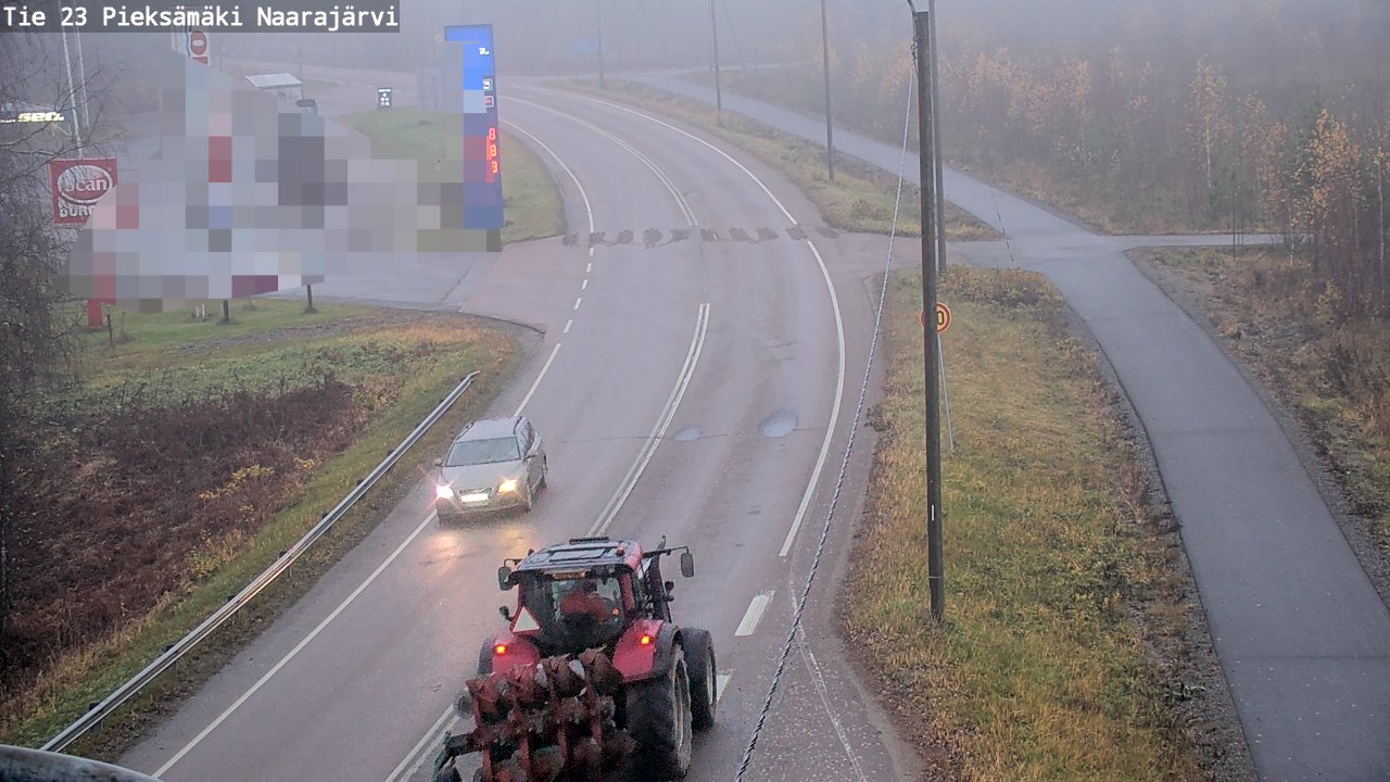 Kelikamerat Kuva Tie 23 Pieksämäki, Naarajärvi, Pieksämäki, Etelä-Savo