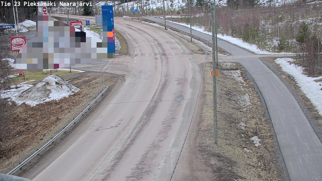 Kelikamerat Kuva Tie 23 Pieksämäki, Naarajärvi, Pieksämäki, Etelä-Savo