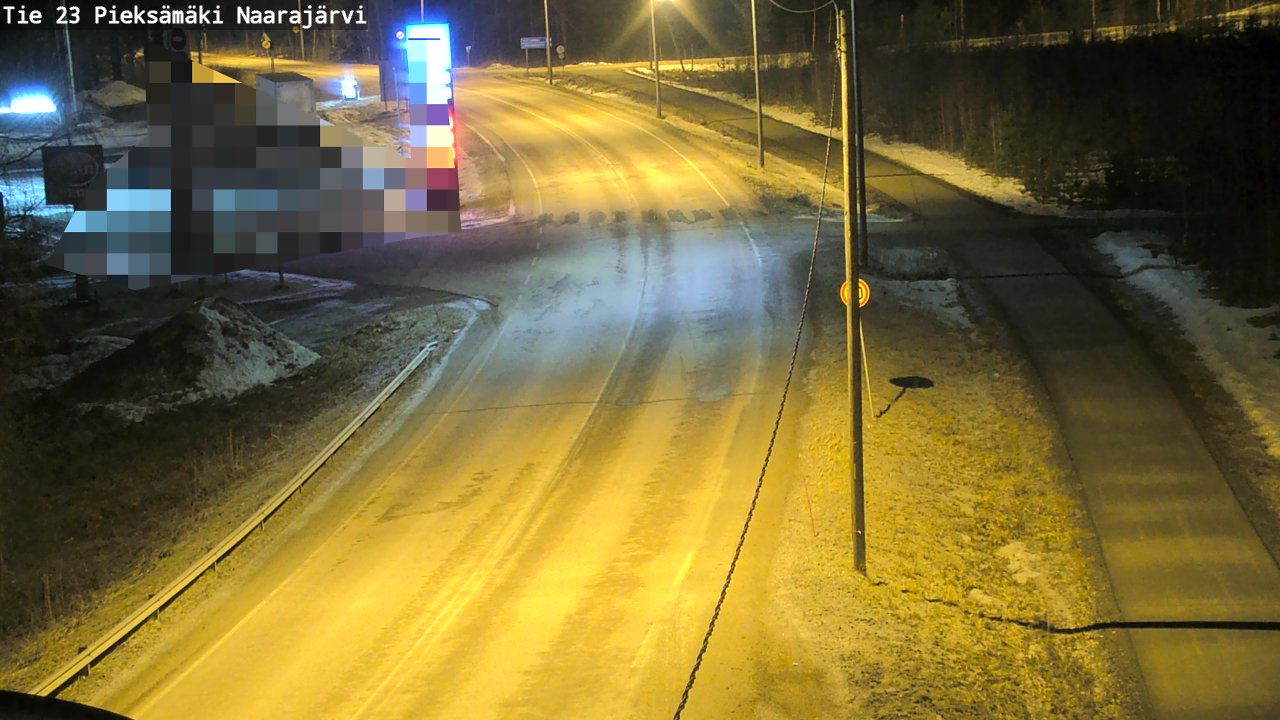Kelikamerat Kuva Tie 23 Pieksämäki, Naarajärvi, Pieksämäki, Etelä-Savo