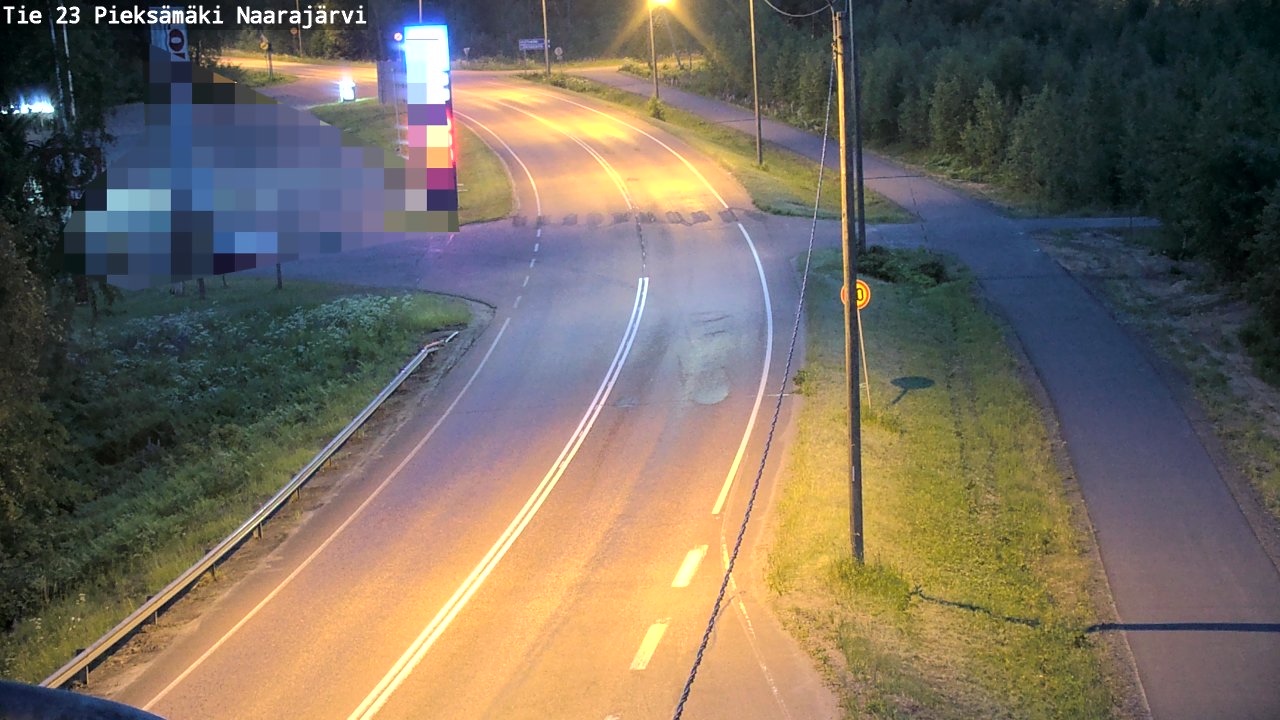 Kelikamerat Kuva Tie 23 Pieksämäki, Naarajärvi, Pieksämäki, Etelä-Savo