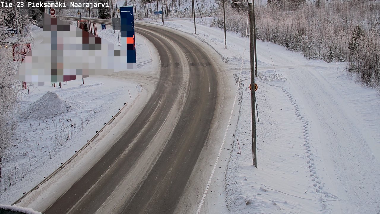 Kelikamerat Kuva Tie 23 Pieksämäki, Naarajärvi, Pieksämäki, Etelä-Savo