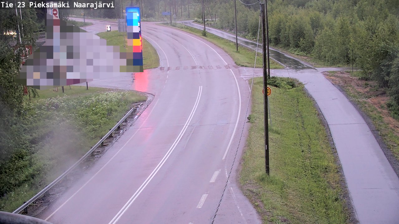 Kelikamerat Kuva Tie 23 Pieksämäki, Naarajärvi, Pieksämäki, Etelä-Savo