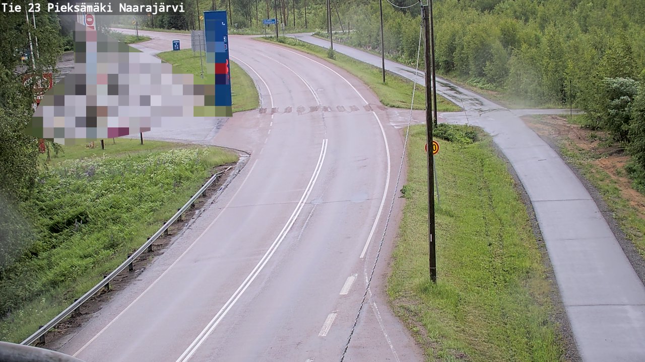 Kelikamerat Kuva Tie 23 Pieksämäki, Naarajärvi, Pieksämäki, Etelä-Savo