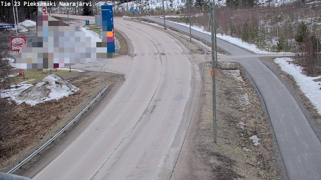 Kelikamerat Kuva Tie 23 Pieksämäki, Naarajärvi, Pieksämäki, Etelä-Savo