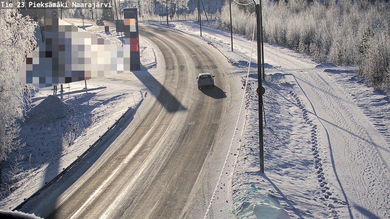 Kelikamerat Kuva Tie 23 Pieksämäki, Naarajärvi, Pieksämäki, Etelä-Savo