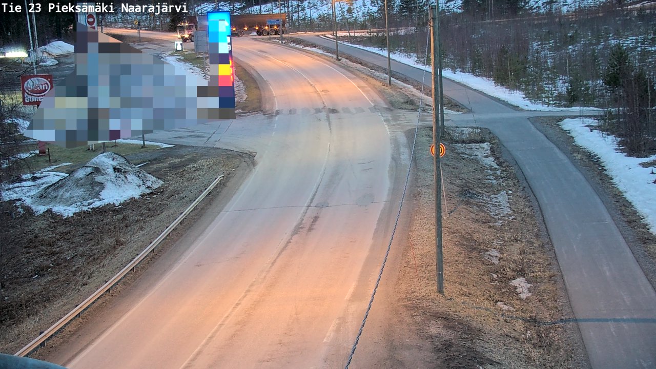 Kelikamerat Kuva Tie 23 Pieksämäki, Naarajärvi, Pieksämäki, Etelä-Savo