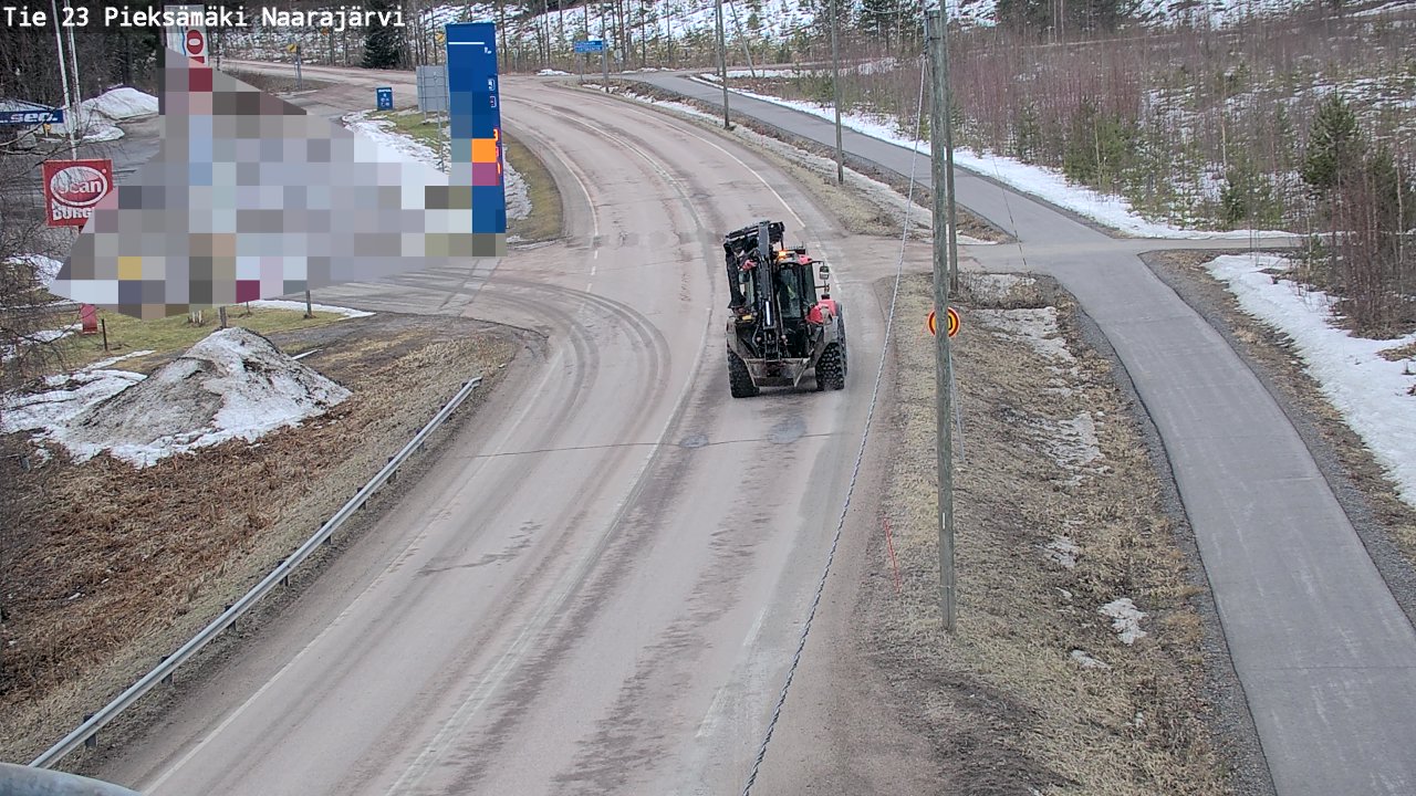 Kelikamerat Kuva Tie 23 Pieksämäki, Naarajärvi, Pieksämäki, Etelä-Savo