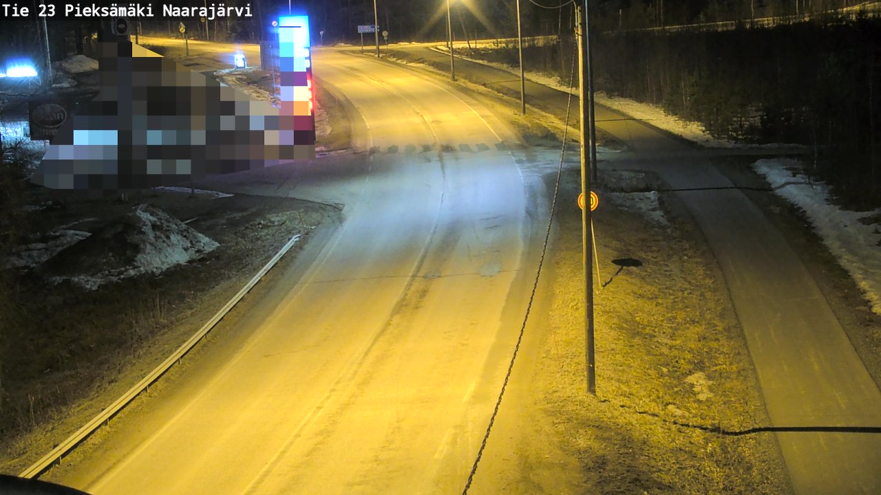 Kelikamerat Kuva Tie 23 Pieksämäki, Naarajärvi, Pieksämäki, Etelä-Savo