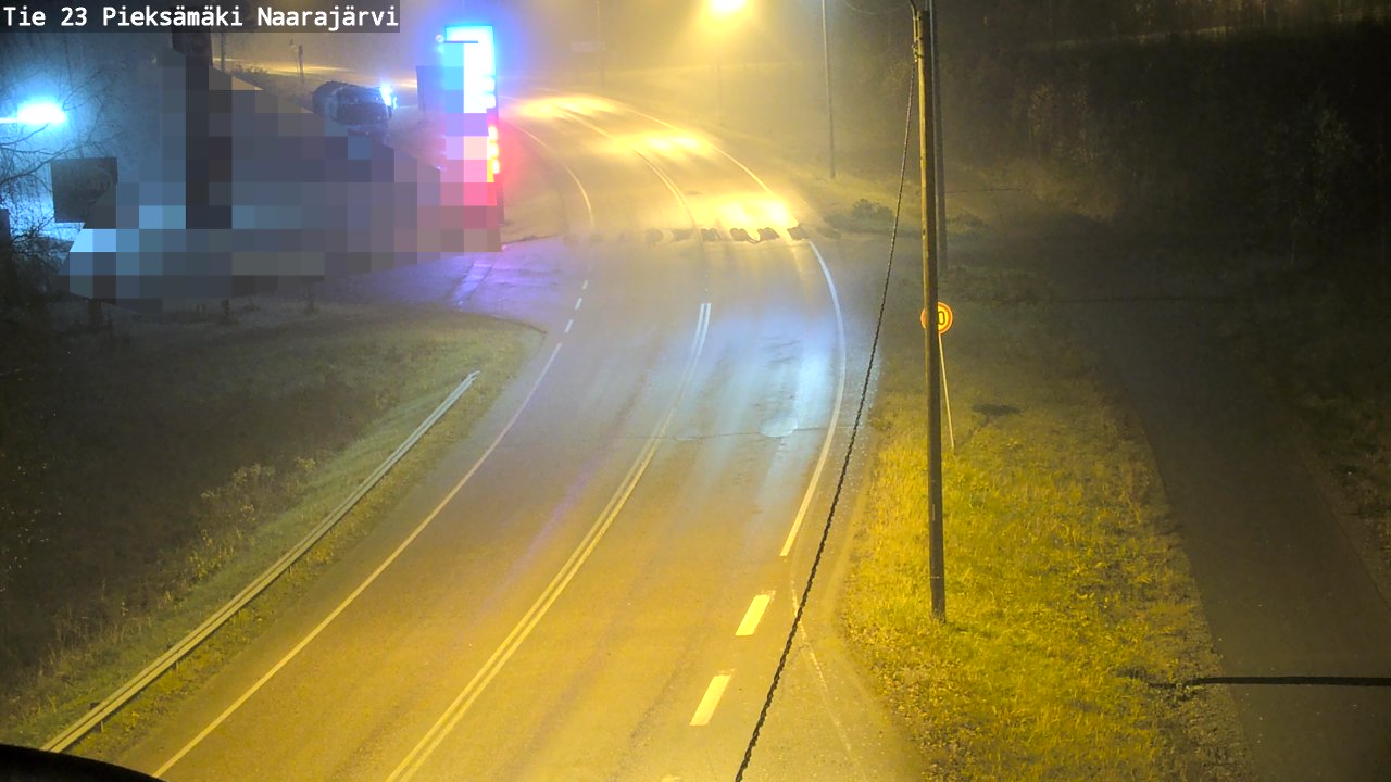 Kelikamerat Kuva Tie 23 Pieksämäki, Naarajärvi, Pieksämäki, Etelä-Savo
