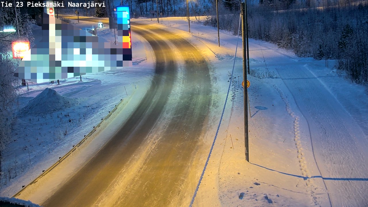 Kelikamerat Kuva Tie 23 Pieksämäki, Naarajärvi, Pieksämäki, Etelä-Savo