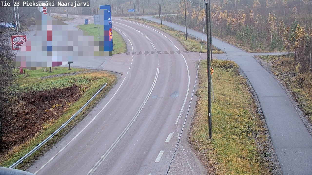 Kelikamerat Kuva Tie 23 Pieksämäki, Naarajärvi, Pieksämäki, Etelä-Savo