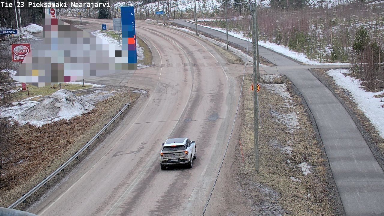 Kelikamerat Kuva Tie 23 Pieksämäki, Naarajärvi, Pieksämäki, Etelä-Savo