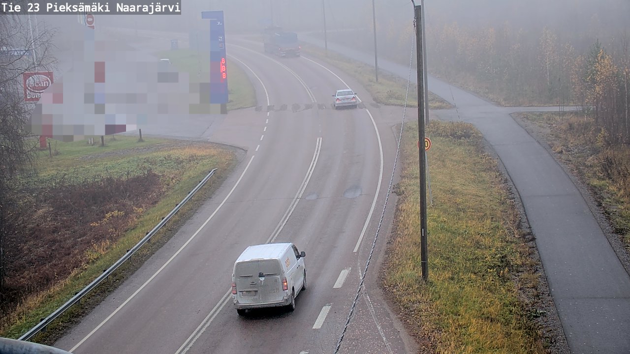 Kelikamerat Kuva Tie 23 Pieksämäki, Naarajärvi, Pieksämäki, Etelä-Savo