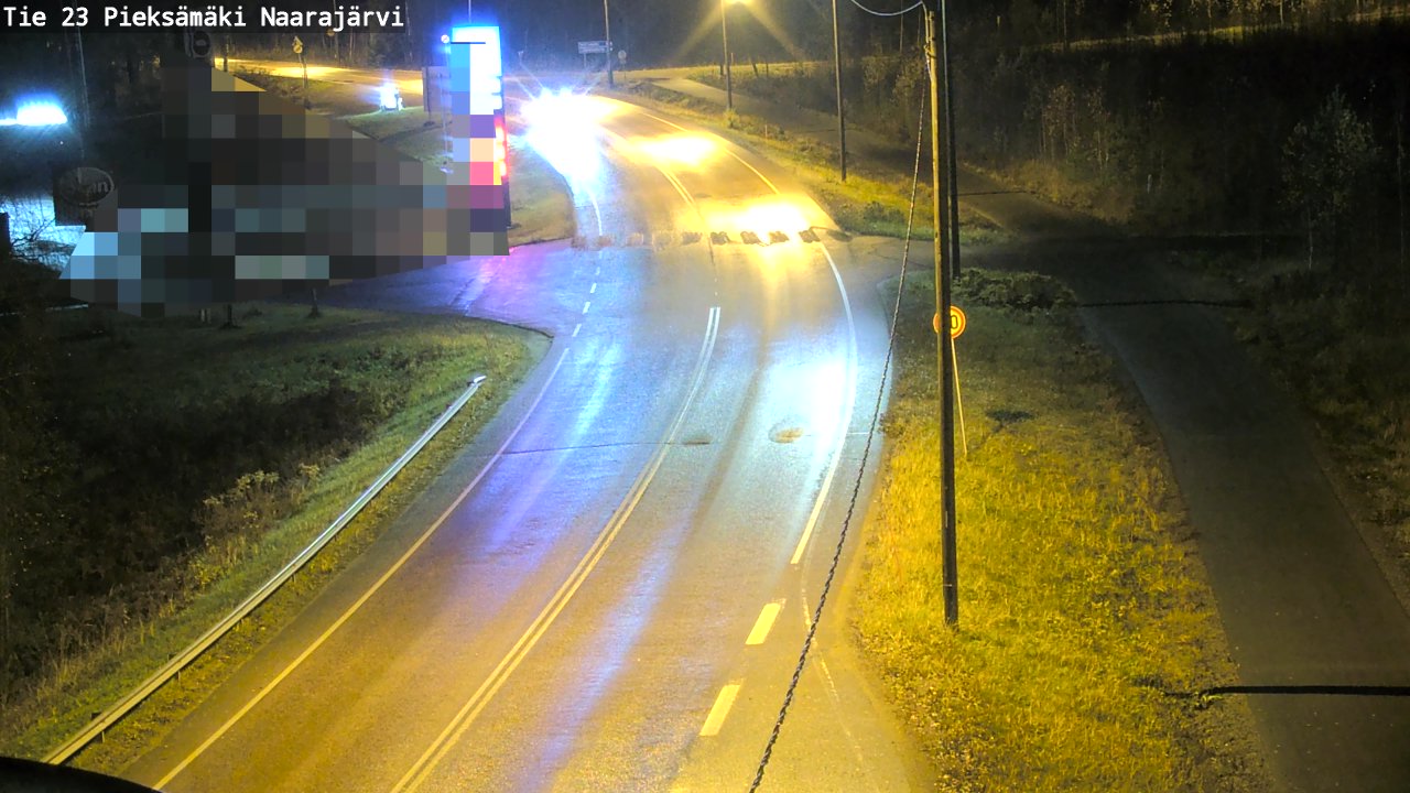 Kelikamerat Kuva Tie 23 Pieksämäki, Naarajärvi, Pieksämäki, Etelä-Savo