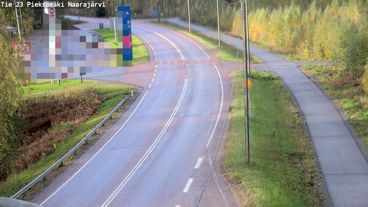 Kelikamerat Kuva Tie 23 Pieksämäki, Naarajärvi, Pieksämäki, Etelä-Savo