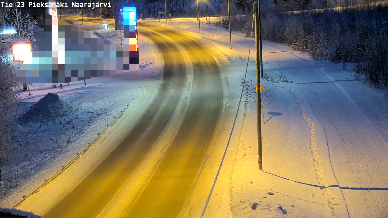 Kelikamerat Kuva Tie 23 Pieksämäki, Naarajärvi, Pieksämäki, Etelä-Savo