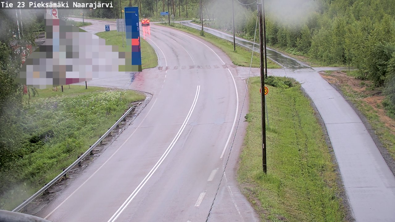 Kelikamerat Kuva Tie 23 Pieksämäki, Naarajärvi, Pieksämäki, Etelä-Savo