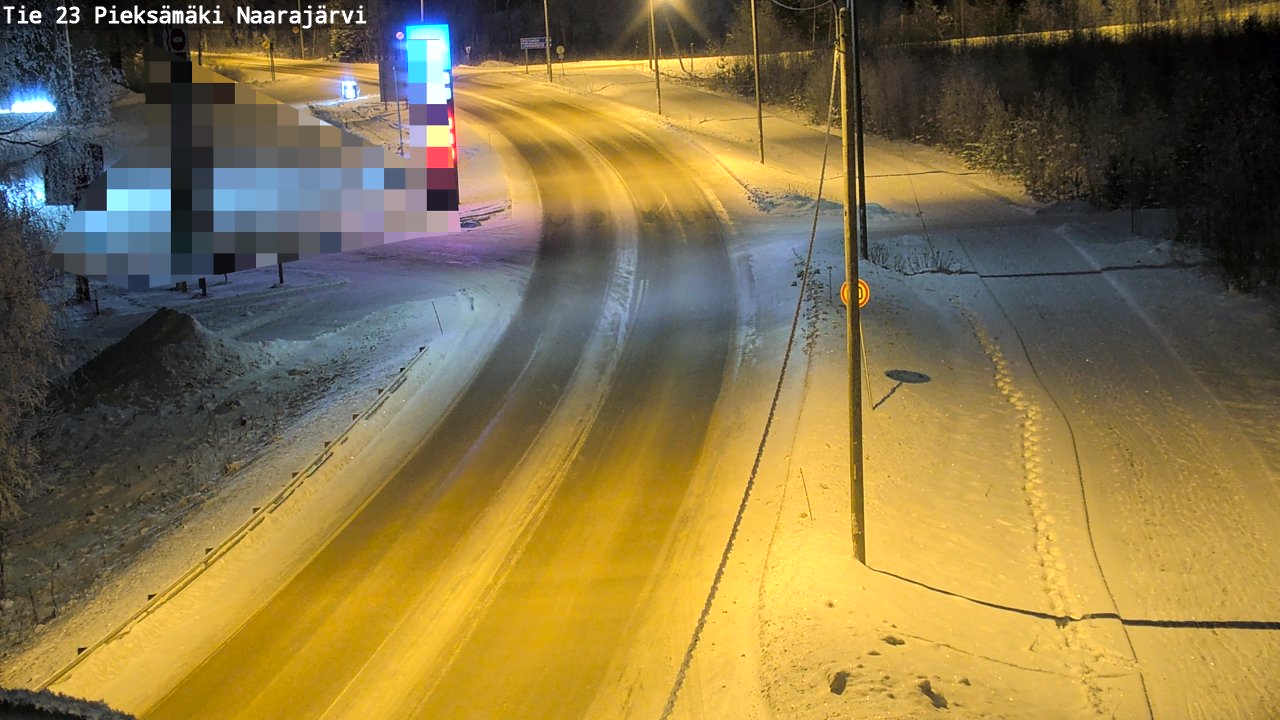 Kelikamerat Kuva Tie 23 Pieksämäki, Naarajärvi, Pieksämäki, Etelä-Savo