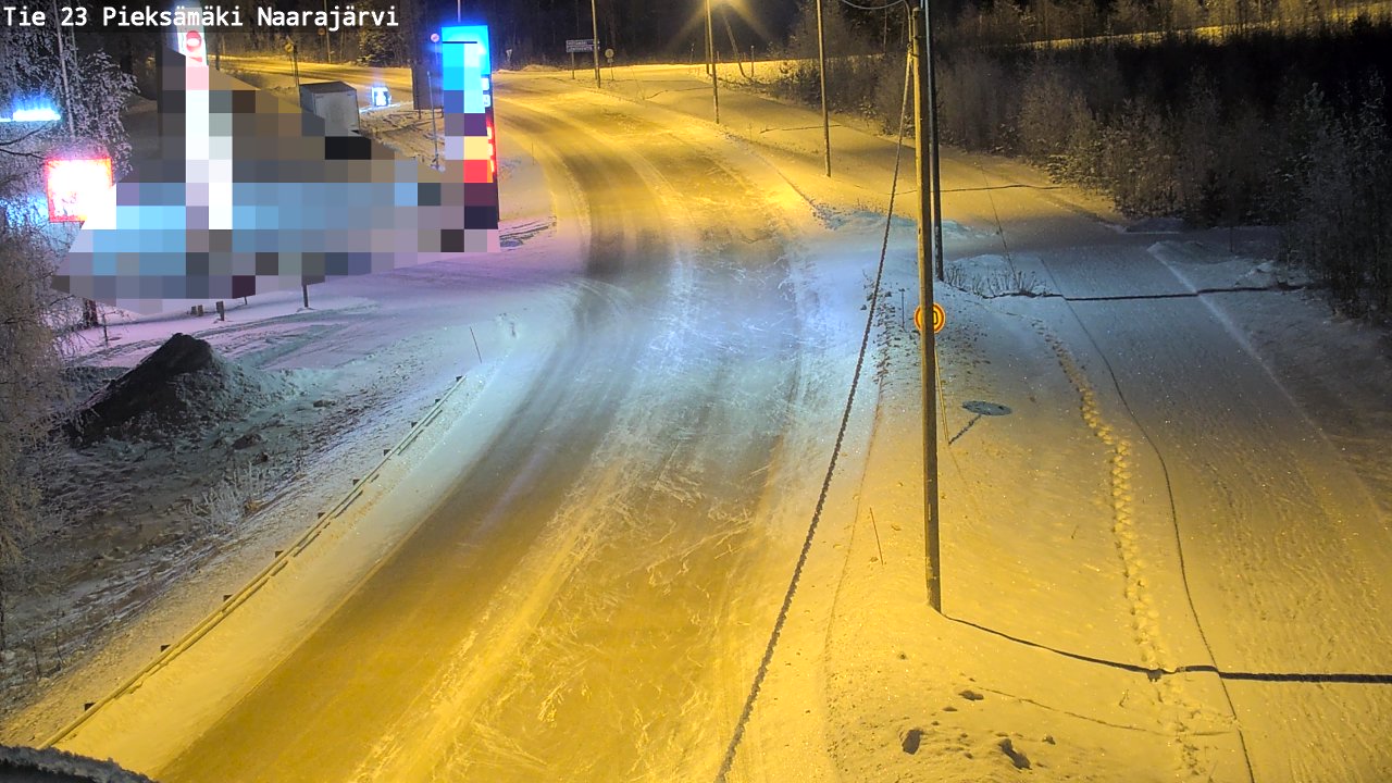 Kelikamerat Kuva Tie 23 Pieksämäki, Naarajärvi, Pieksämäki, Etelä-Savo