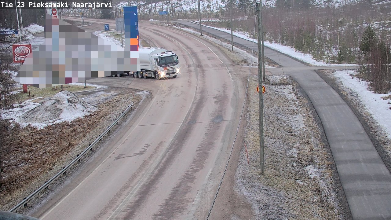 Kelikamerat Kuva Tie 23 Pieksämäki, Naarajärvi, Pieksämäki, Etelä-Savo