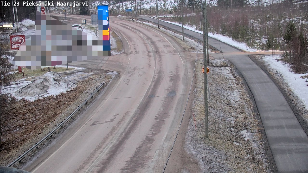 Kelikamerat Kuva Tie 23 Pieksämäki, Naarajärvi, Pieksämäki, Etelä-Savo