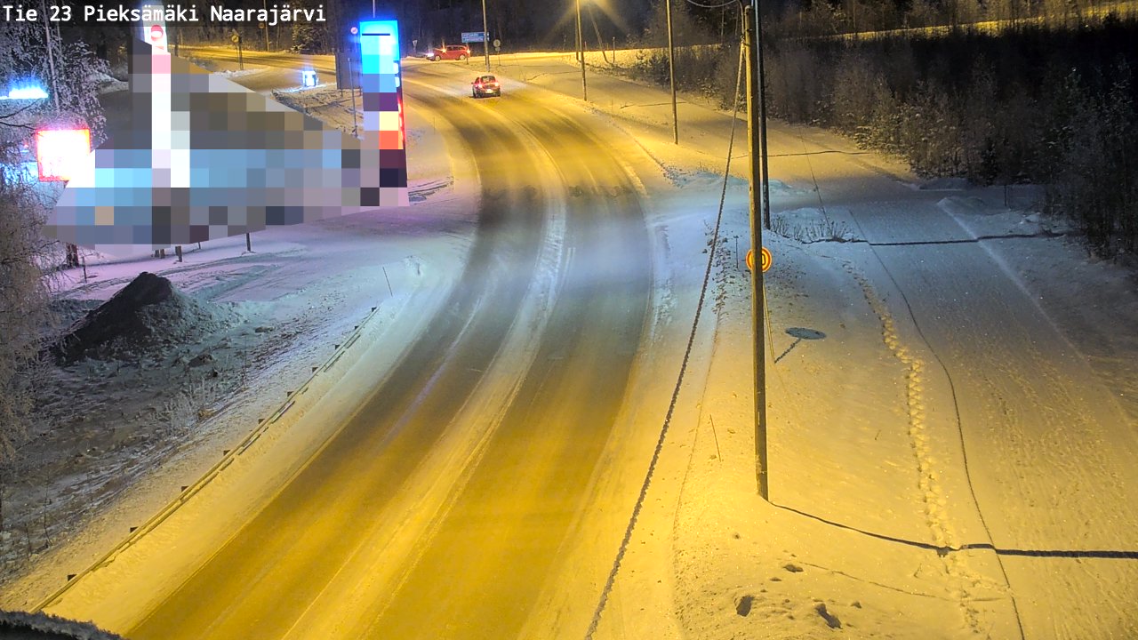 Kelikamerat Kuva Tie 23 Pieksämäki, Naarajärvi, Pieksämäki, Etelä-Savo