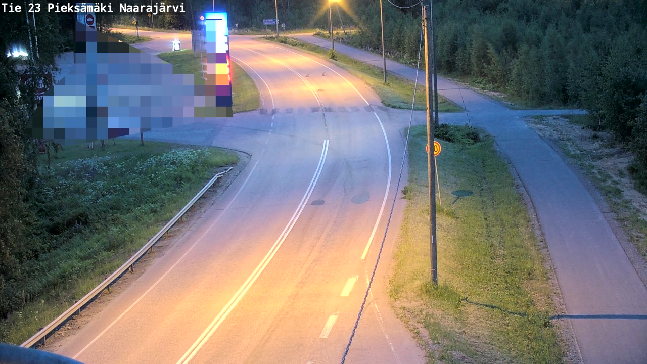 Kelikamerat Kuva Tie 23 Pieksämäki, Naarajärvi, Pieksämäki, Etelä-Savo
