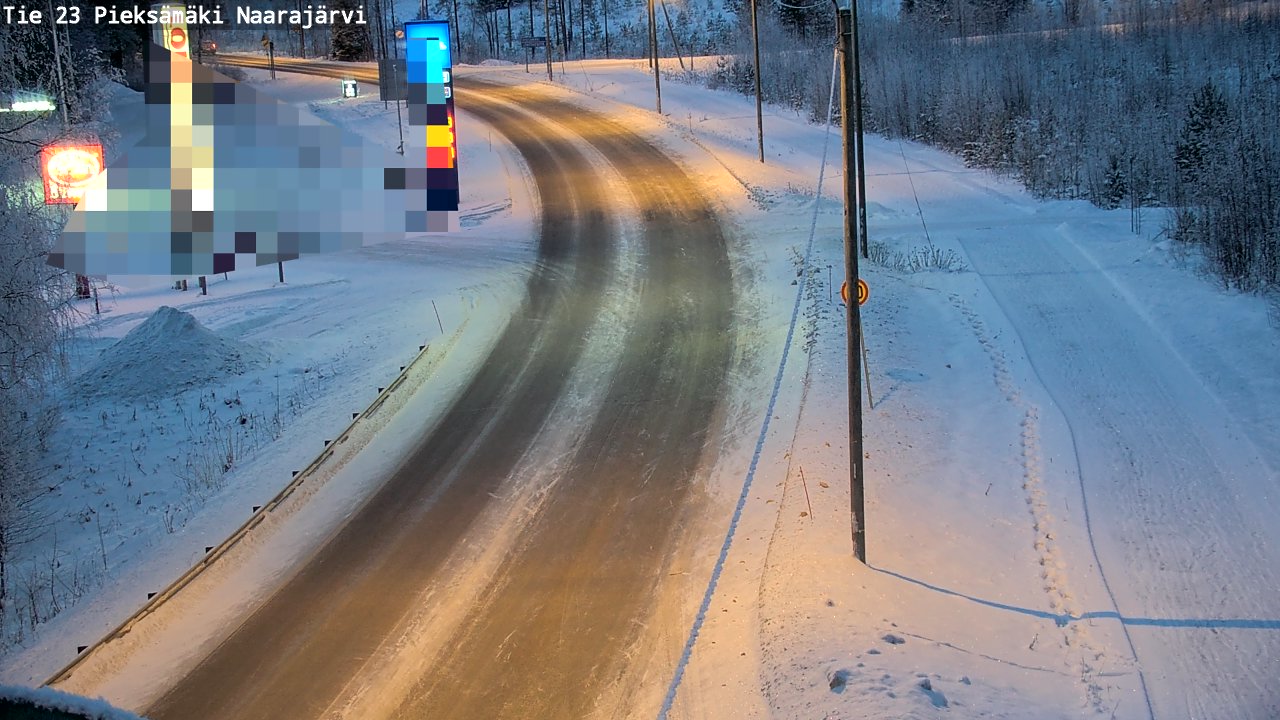 Kelikamerat Kuva Tie 23 Pieksämäki, Naarajärvi, Pieksämäki, Etelä-Savo