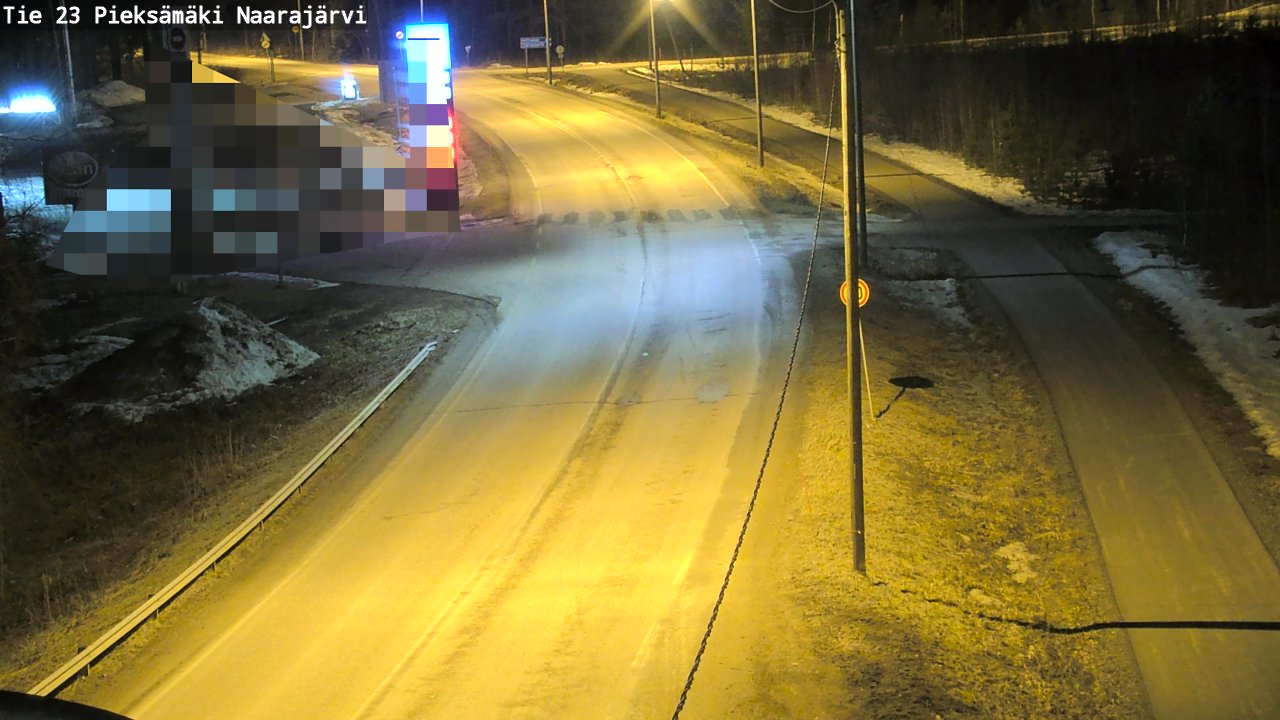 Kelikamerat Kuva Tie 23 Pieksämäki, Naarajärvi, Pieksämäki, Etelä-Savo