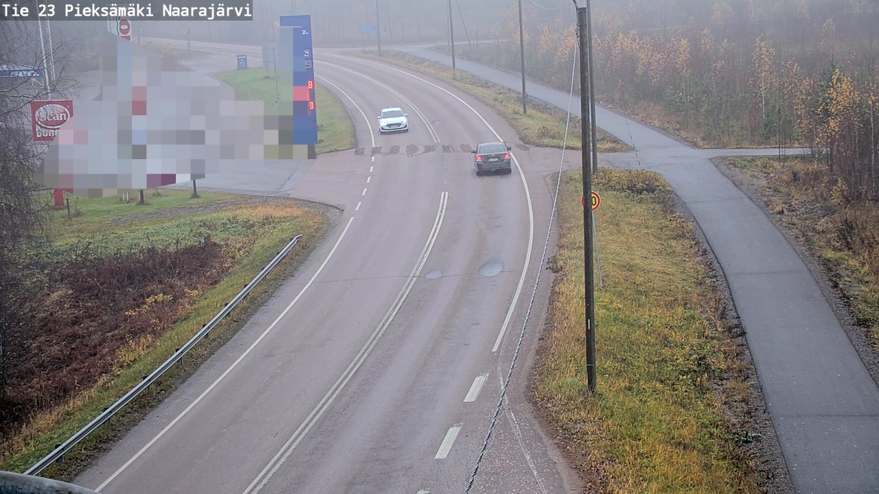 Kelikamerat Kuva Tie 23 Pieksämäki, Naarajärvi, Pieksämäki, Etelä-Savo