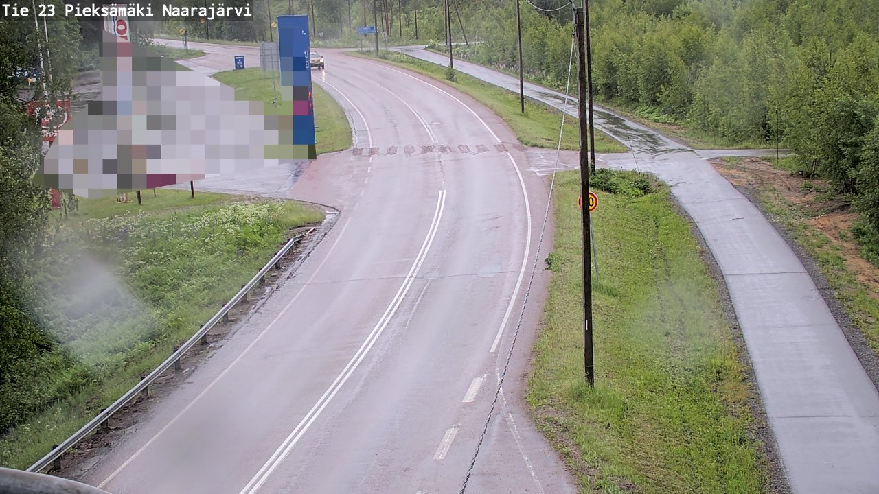 Kelikamerat Kuva Tie 23 Pieksämäki, Naarajärvi, Pieksämäki, Etelä-Savo
