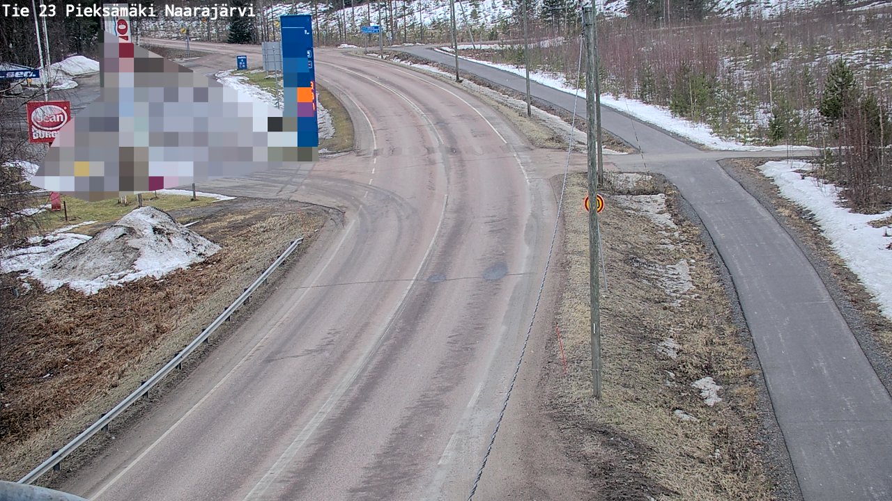 Kelikamerat Kuva Tie 23 Pieksämäki, Naarajärvi, Pieksämäki, Etelä-Savo