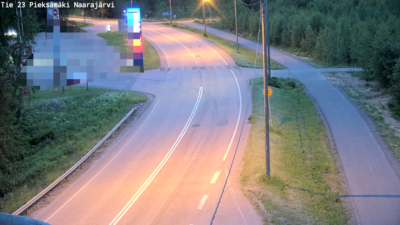 Kelikamerat Kuva Tie 23 Pieksämäki, Naarajärvi, Pieksämäki, Etelä-Savo