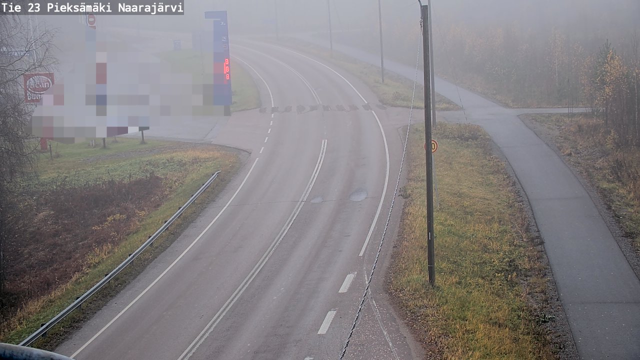 Kelikamerat Kuva Tie 23 Pieksämäki, Naarajärvi, Pieksämäki, Etelä-Savo
