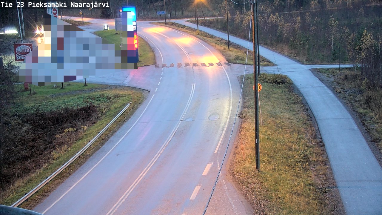 Kelikamerat Kuva Tie 23 Pieksämäki, Naarajärvi, Pieksämäki, Etelä-Savo