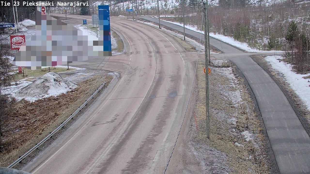 Kelikamerat Kuva Tie 23 Pieksämäki, Naarajärvi, Pieksämäki, Etelä-Savo