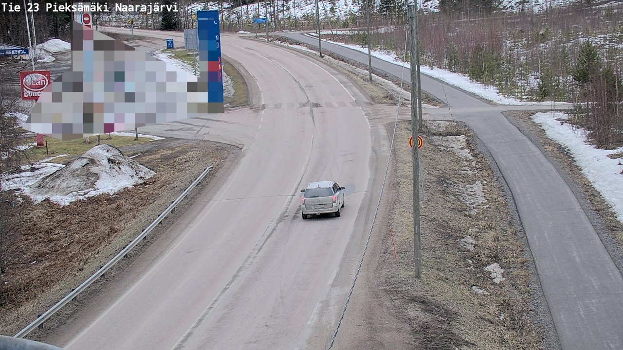 Kelikamerat Kuva Tie 23 Pieksämäki, Naarajärvi, Pieksämäki, Etelä-Savo