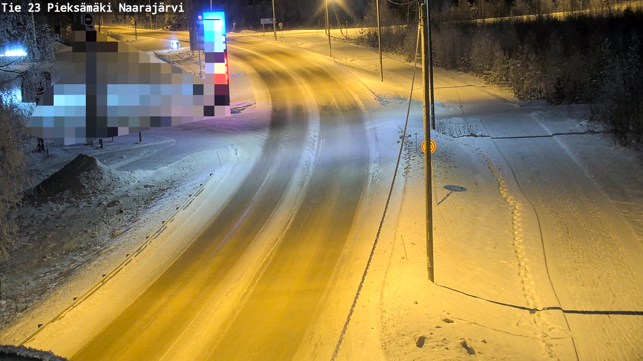 Kelikamerat Kuva Tie 23 Pieksämäki, Naarajärvi, Pieksämäki, Etelä-Savo