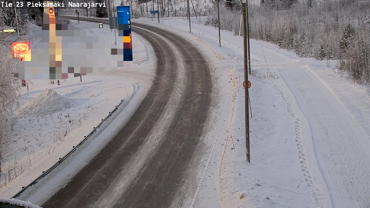 Kelikamerat Kuva Tie 23 Pieksämäki, Naarajärvi, Pieksämäki, Etelä-Savo