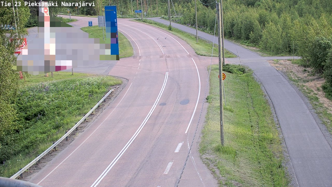Kelikamerat Kuva Tie 23 Pieksämäki, Naarajärvi, Pieksämäki, Etelä-Savo