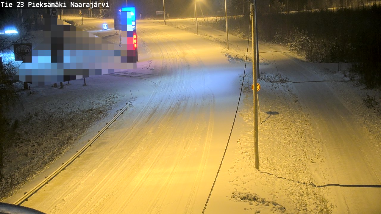 Kelikamerat Kuva Tie 23 Pieksämäki, Naarajärvi, Pieksämäki, Etelä-Savo