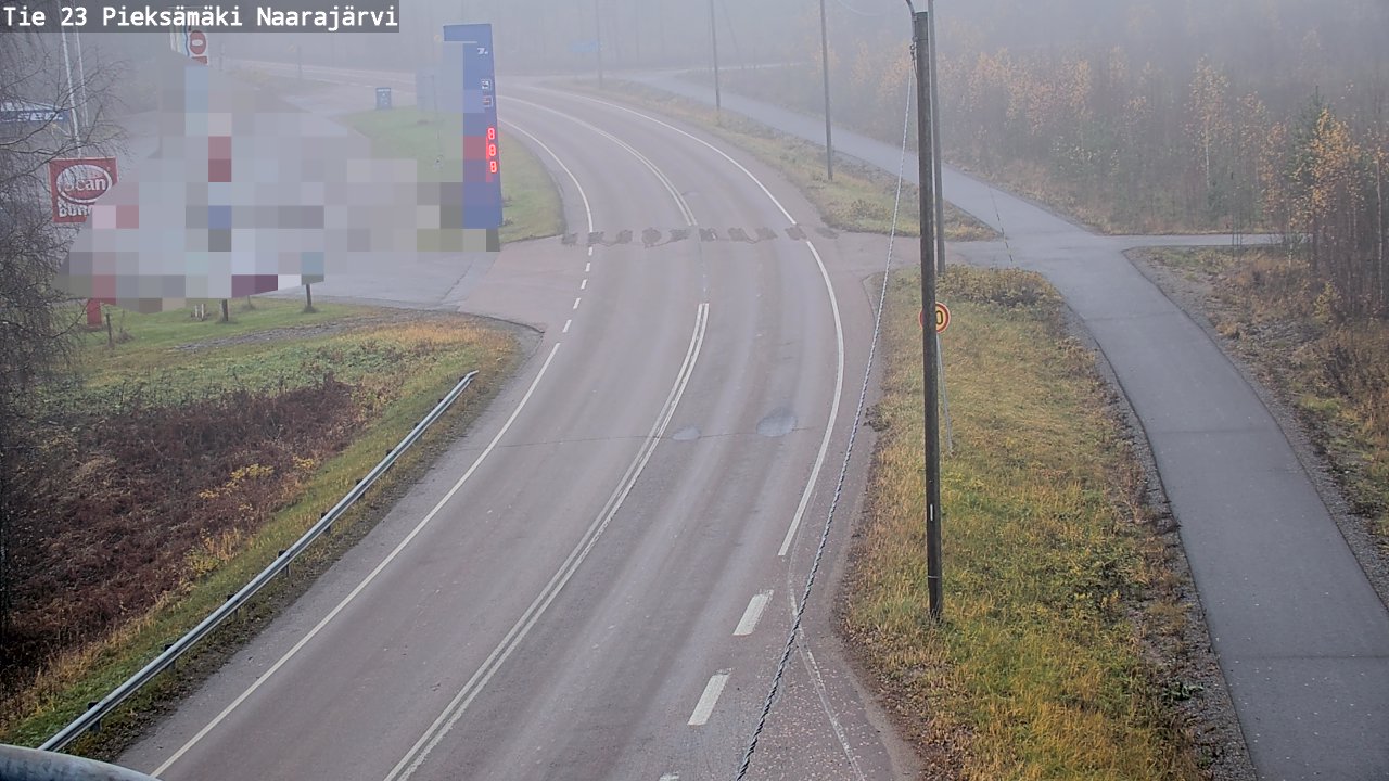 Kelikamerat Kuva Tie 23 Pieksämäki, Naarajärvi, Pieksämäki, Etelä-Savo