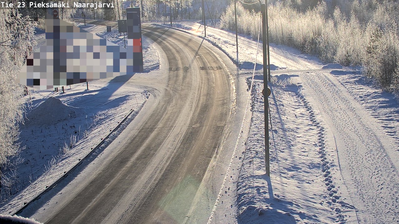 Kelikamerat Kuva Tie 23 Pieksämäki, Naarajärvi, Pieksämäki, Etelä-Savo