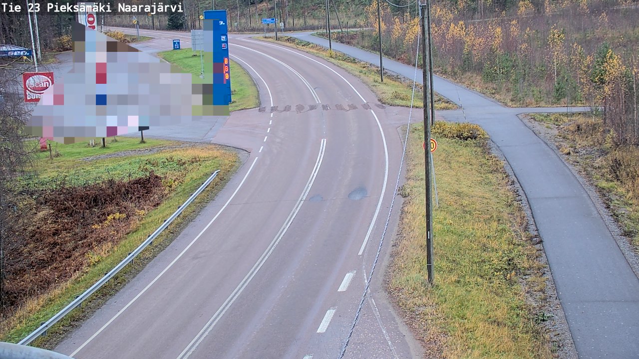 Kelikamerat Kuva Tie 23 Pieksämäki, Naarajärvi, Pieksämäki, Etelä-Savo