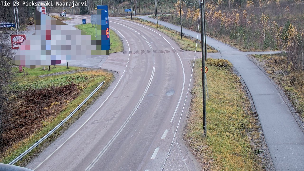 Kelikamerat Kuva Tie 23 Pieksämäki, Naarajärvi, Pieksämäki, Etelä-Savo