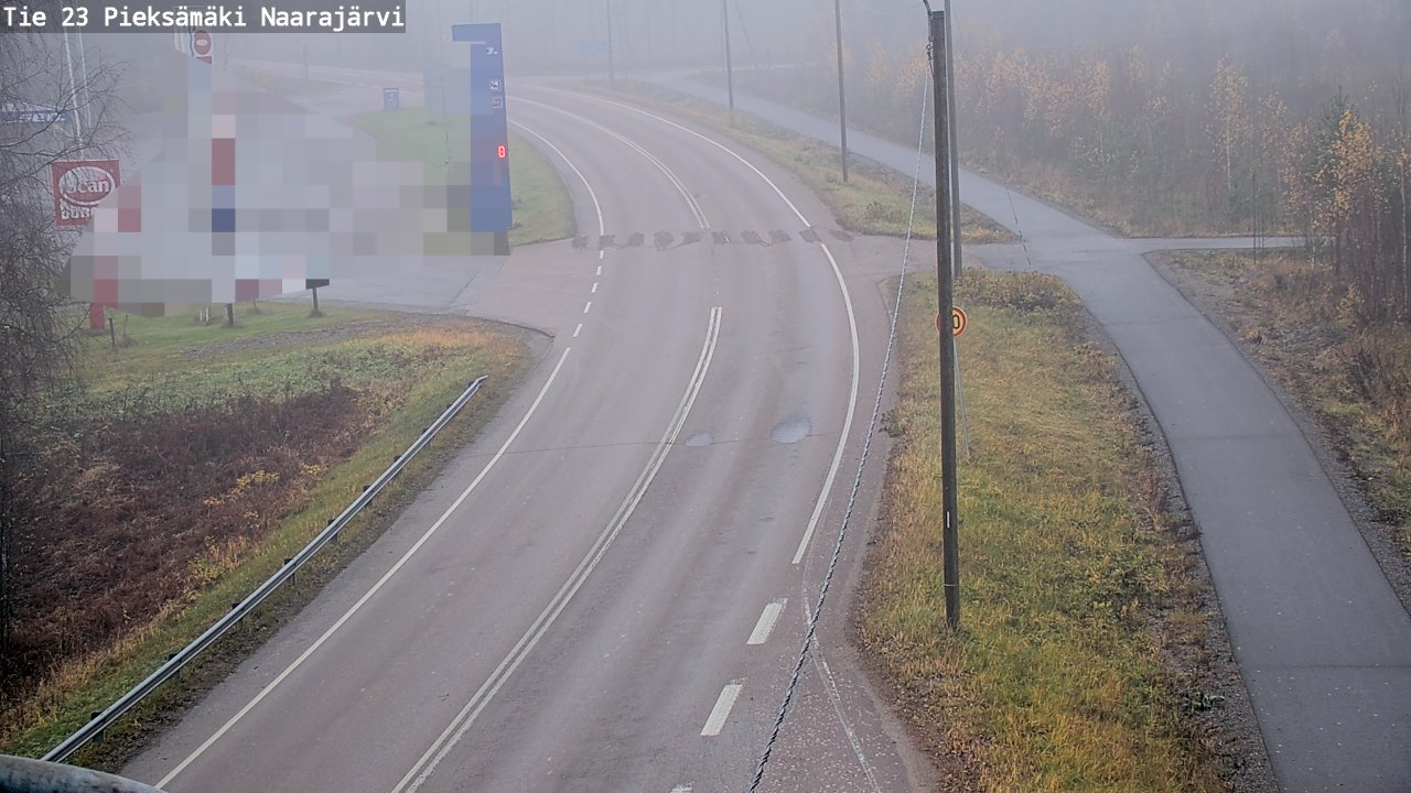 Kelikamerat Kuva Tie 23 Pieksämäki, Naarajärvi, Pieksämäki, Etelä-Savo