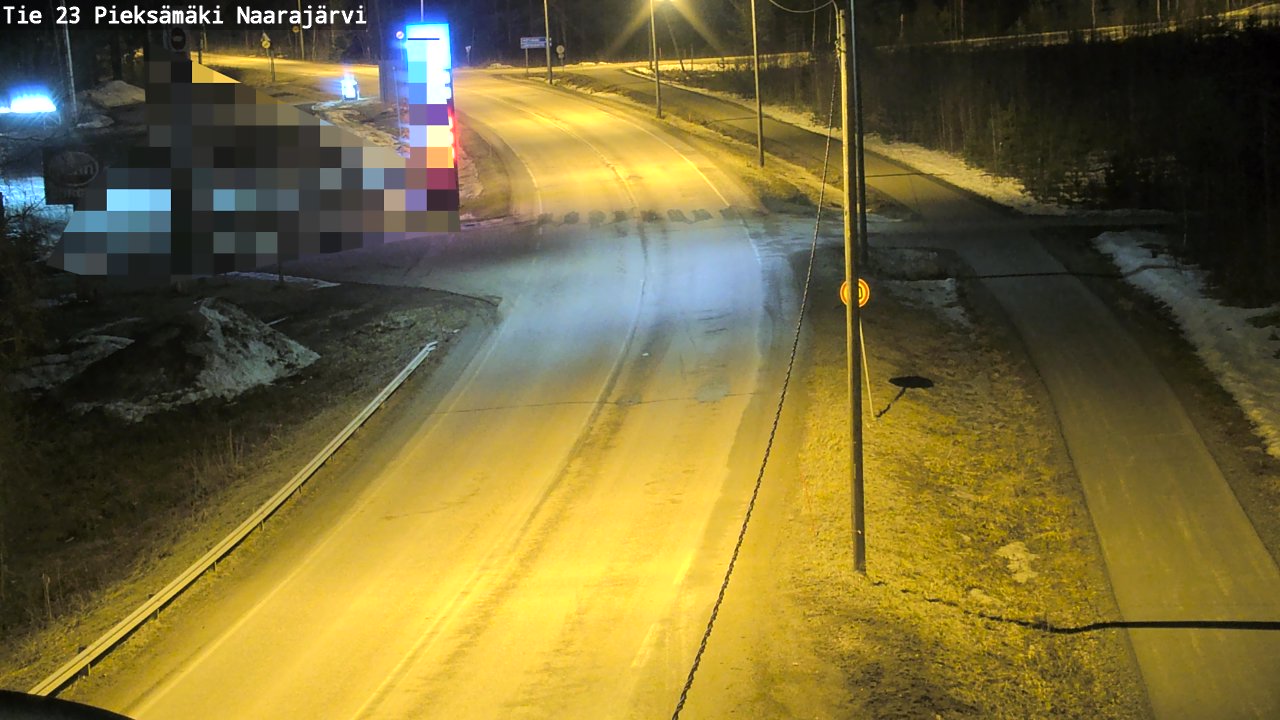 Kelikamerat Kuva Tie 23 Pieksämäki, Naarajärvi, Pieksämäki, Etelä-Savo